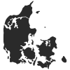 Map of Denmark – Danish hosting